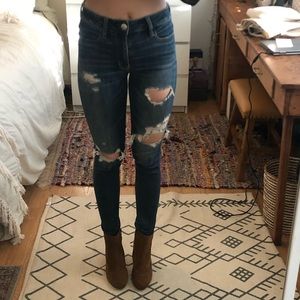 American Eagle High Waist Skinny Jeans